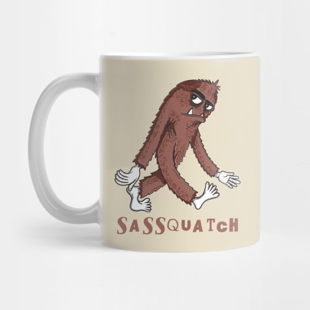 Sassquatch - Badass With An Attitude To Match by Crazy Collective